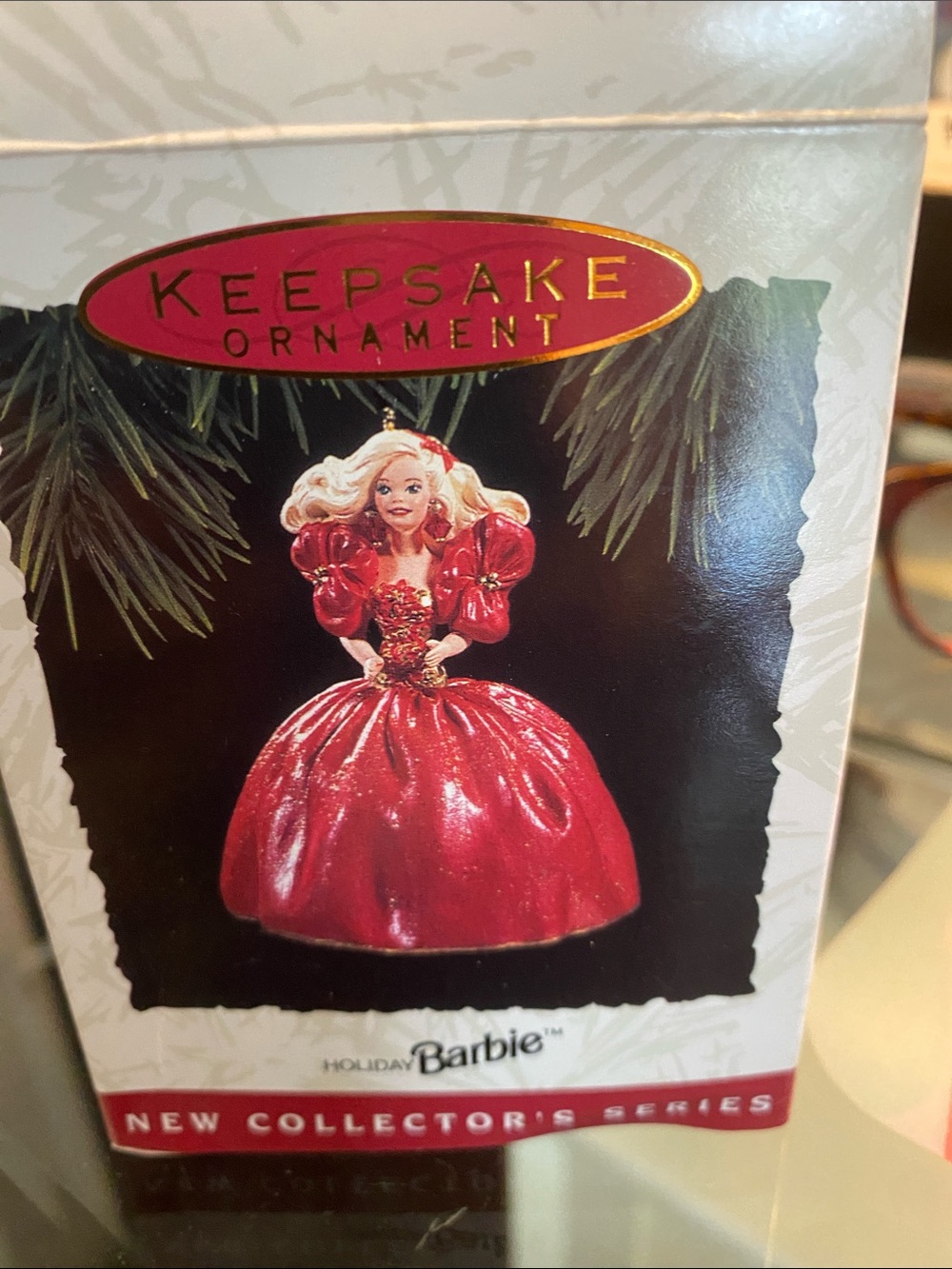 1993 Barbie Hallmark ornament never used